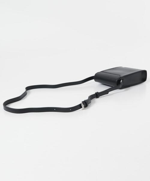 SENSE OF PLACE by URBAN RESEARCH(センスオブプレイスバイアーバンリサーチ)の「スクエアフラップミニショルダー(ショルダーバッグ・メンズ・ブラック/ブラウン・ONE)」の6枚目の写真