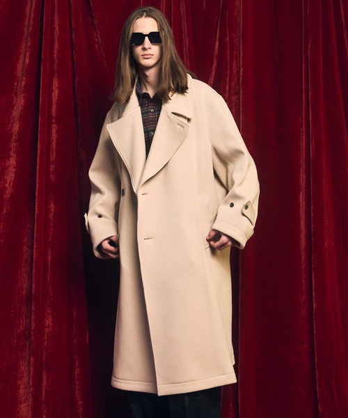 UNISEX》【LIMITED EDITION】Semi-double Prime-Over Front-fly Coat