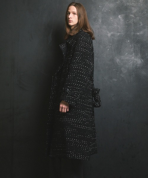 MAISON SPECIAL（メゾンスペシャル）の「《UNISEX》【LIMITED EDITION】Semi-double Prime-Over Front-fly Coat/セミダブルプライムオーバーフロントフライコート【MAISON SPECIAL/メゾンスペシャル】（チェスターコート・メンズ・グレー/チャコールグレー/ブラック/その他1/その他2/グレイッシュベージュ・0/1/2）」の16枚目の写真