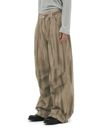 【DEFGARMENTS】BLUSHED PARACHUTE PANTS