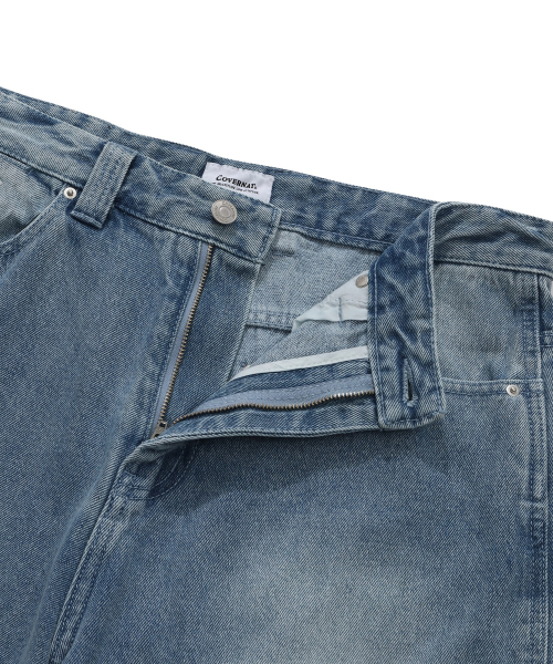 COVERNAT（カバーナット）の「セミワイドフィットカーペンターデニムパンツスカイブルー（その他パンツ・レディース・その他・MEDIUM/LARGE/X-LARGE/SMALL）」の5枚目の写真