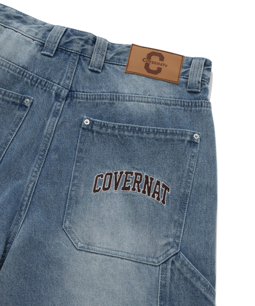 COVERNAT（カバーナット）の「セミワイドフィットカーペンターデニムパンツスカイブルー（その他パンツ・レディース・その他・MEDIUM/LARGE/X-LARGE/SMALL）」の10枚目の写真