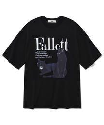Fallett（ファレット）の「[22SS] Deux Nero Short Sleeve T-Shirt Black（Tシャツ/カットソー・メンズ）」