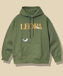 eco lead 裏起毛 色々プリント刺繍フーディー
