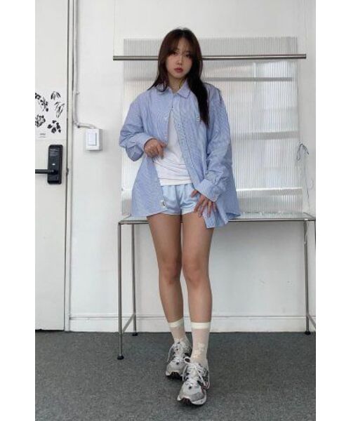 COVERNAT(カバーナット)の「オックスフォードストライプシャツブルー(シャツ/ブラウス・レディース・その他・LARGE/X-LARGE/XX-LARGE/MEDIUM/SMALL)」の13枚目の写真