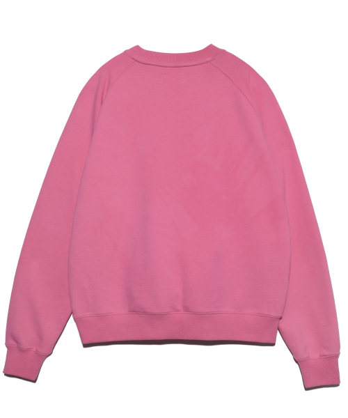 PHYSICAL DEPARTMENT（フィジカル デパートメント）の「ビッグサインロゴクルーネックピンク（スウェット・レディース・その他・SMALL/MEDIUM/LARGE）」の3枚目の写真