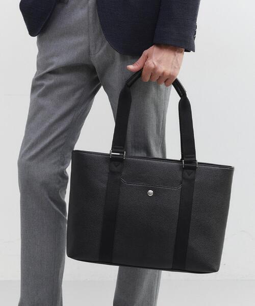 TAKEO KIKUCHI(タケオキクチ)の「【ONOFF対応】アーバンシュリンクトート(トートバッグ・メンズ・ブラウン系/ブラック・00)」の9枚目の写真