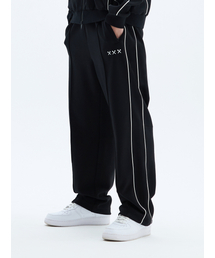JAMIE WEST（ジェイミーウエスト）の「スコッドトレーニングジャージトラックパンツ（ブラック）（スウェットパンツ）」
