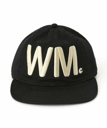 WMC（ダブリューエムシー）の「ボリュームロゴパネルキャップ_BLACK（キャップ）」