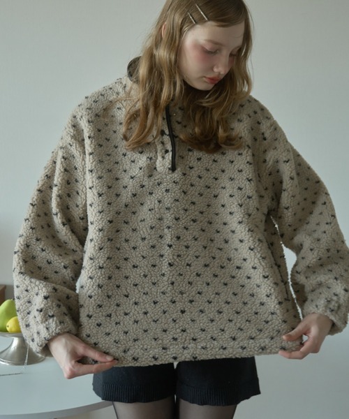 ドットフリースジャケット/Dot fleece jacket（その他アウター