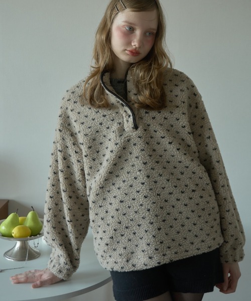 希少 美品 TSUMORI CHISATO 3D ドット フリース ジャケット TSUMORI