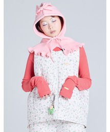 Little sunny bite（リトルサニーバイト）の「【Little Sunny Bite】floral quilting vest（ベスト）」