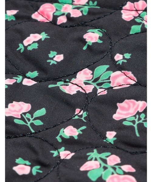 Little sunny bite(リトルサニーバイト)の「【Little Sunny Bite】floral quilting vest(ベスト・レディース・ピンク/ブラック/ホワイト・MEDIUM/SMALL)」の20枚目の写真