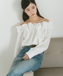 オフショルダー」に該当するレディースのシャツ/ブラウスファッション