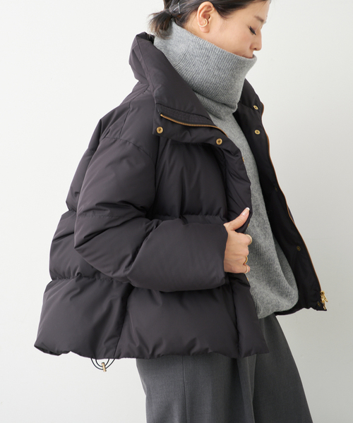 Deuxieme Classe（ドゥーズィエムクラス）の「Short ダウン ジャケット（ダウンジャケット/コート・レディース・ブラック/ベージュ・FREE）」の15枚目の写真