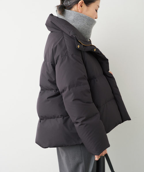 Deuxieme Classe（ドゥーズィエムクラス）の「Short ダウン ジャケット（ダウンジャケット/コート・レディース・ブラック/ベージュ・FREE）」の16枚目の写真