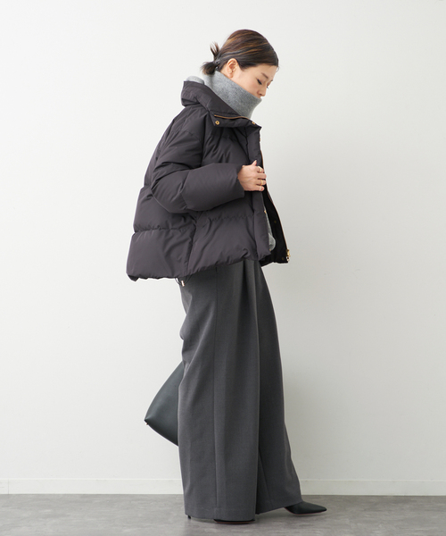 Deuxieme Classe（ドゥーズィエムクラス）の「Short ダウン ジャケット（ダウンジャケット/コート・レディース・ブラック/ベージュ・FREE）」の18枚目の写真