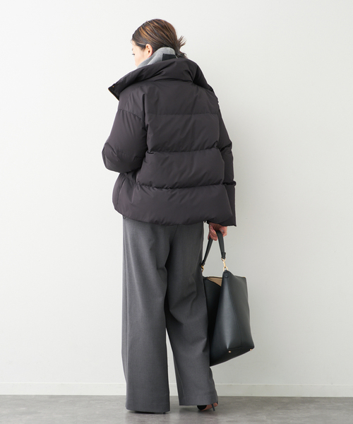 Deuxieme Classe（ドゥーズィエムクラス）の「Short ダウン ジャケット（ダウンジャケット/コート・レディース・ブラック/ベージュ・FREE）」の19枚目の写真