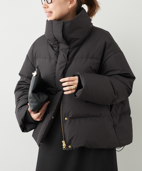 Deuxieme Classe（ドゥーズィエムクラス）の「Short ダウン ジャケット（ダウンジャケット/コート・レディース・ブラック/ベージュ・FREE）」の20枚目の写真