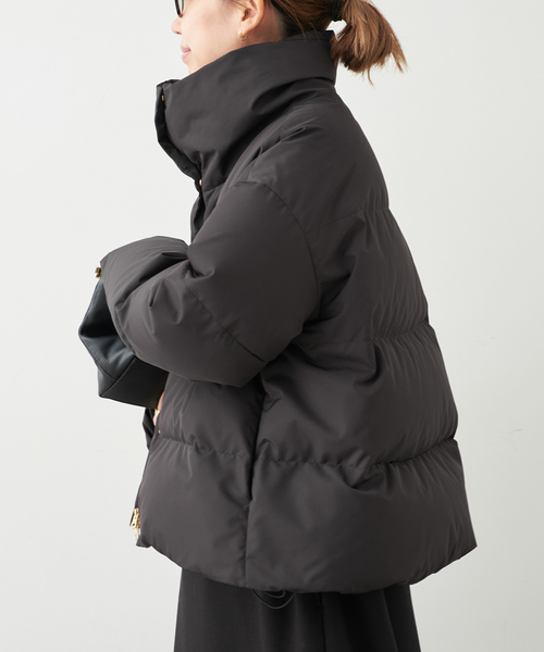 Deuxieme Classe（ドゥーズィエムクラス）の「Short ダウン ジャケット（ダウンジャケット/コート・レディース・ブラック/ベージュ・FREE）」の22枚目の写真