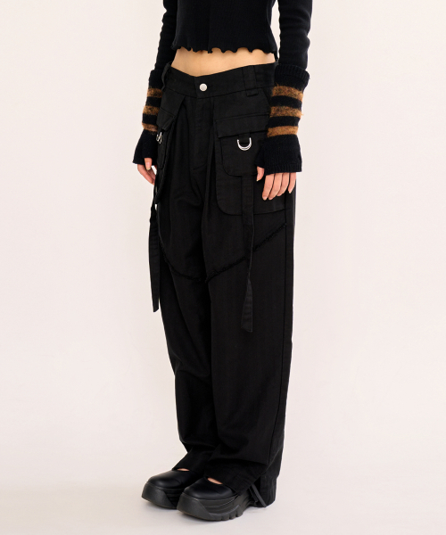 FANYOUNG(ファンヤング)の「マルチポケットパンツ ブラック(その他パンツ・レディース・その他・SMALL/MEDIUM)」の3枚目の写真