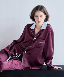 2DREAMERS（2ドリーマーズ）の「Wine Velvet Silk Pajamas &amp; Pouch（ルームウェア/パジャマ）」