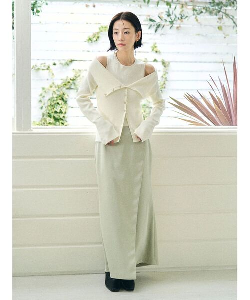 LAGUNAMOON（ラグナムーン）の「オフショルニットアンサンブル（アンサンブル・レディース・ネイビー/ラベンダー/ホワイト・FREE）」の11枚目の写真