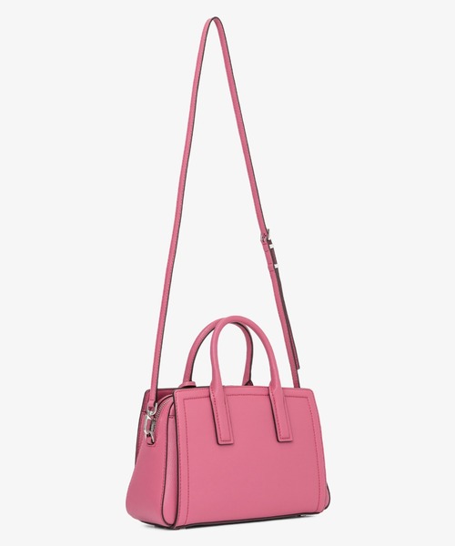 MICHAEL KORS(マイケルコース)の「LAILA スタッドレザー サッチェル スモール(ハンドバッグ・レディース・ピンク系・FREE)」の5枚目の写真