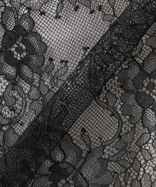 plage（プラージュ）の「lace ベスト（ストール/ショール・レディース・ブラック・FREE）」の17枚目の写真