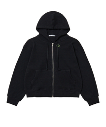 CHIN DOWN（チンダウン）の「THERMAL ZIP HOODIE (BLACK)（パーカー）」