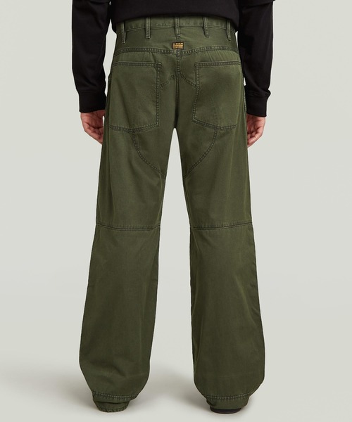 G-STAR(ジースター)の「5620 3D Loose Pants/立体裁断ワイドルーズキャンバスツイルパンツ(デニムパンツ・メンズ・カーキ・33/30/29/30/30/30/31/30/32/30/34/30/28/30/36/30)」の2枚目の写真