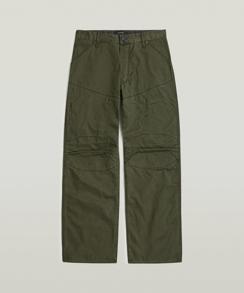 G-STAR(ジースター)の「5620 3D Loose Pants/立体裁断ワイドルーズキャンバスツイルパンツ(デニムパンツ・メンズ・カーキ・33/30/29/30/30/30/31/30/32/30/34/30/28/30/36/30)」の6枚目の写真