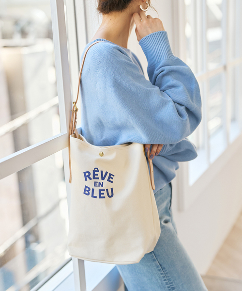 Spick & Span（スピックアンドスパン）の「Leminor/ルミノア 別注TOILE MARCHE（無地）（トートバッグ・レディース・アイボリー/ブラック・FREE）」の3枚目の写真