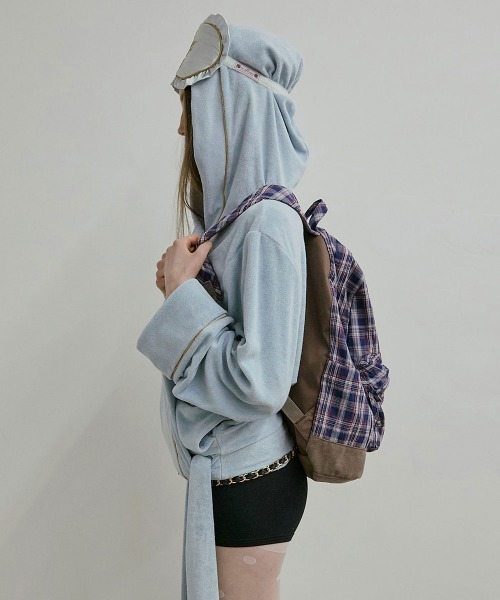 SCULPTOR（スカルプター）の「Plaid Backpack（バックパック/リュック・レディース・ネイビー/グリーン・FREE）」の11枚目の写真