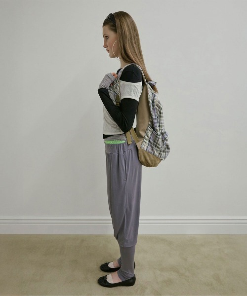 SCULPTOR（スカルプター）の「Plaid Backpack（バックパック/リュック・レディース・ネイビー/グリーン・FREE）」の9枚目の写真