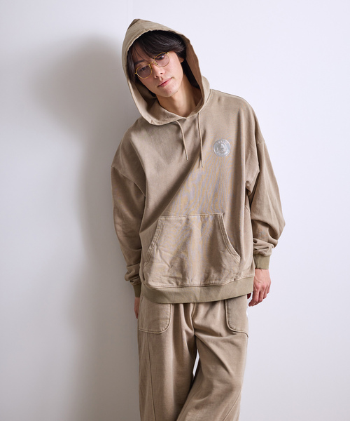 PARIS SAINT-GERMAIN(パリサンジェルマン)の「【Paris Saint-Germain / パリ・サン=ジェルマン】 JP Pigment Hoodie(パーカー・メンズ・ブルー系その他/ベージュ/ブラック・SMALL/X-LARGE/LARGE/MEDIUM)」の8枚目の写真