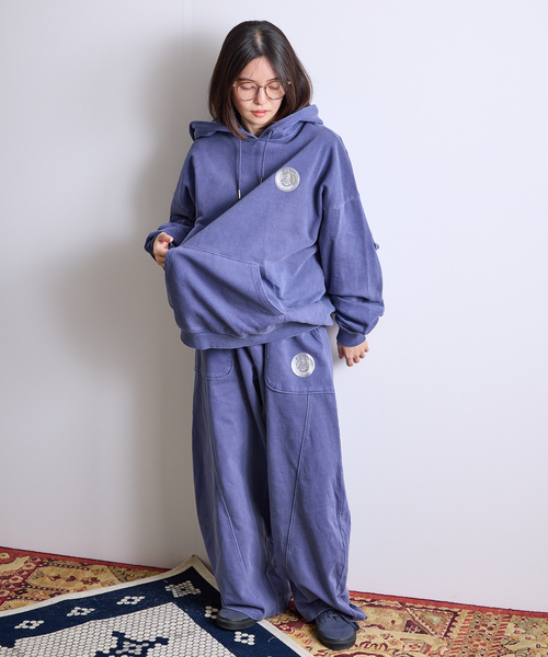 PARIS SAINT-GERMAIN(パリサンジェルマン)の「【Paris Saint-Germain / パリ・サン=ジェルマン】 JP Pigment Hoodie(パーカー・メンズ・ブルー系その他/ベージュ/ブラック・SMALL/X-LARGE/LARGE/MEDIUM)」の13枚目の写真