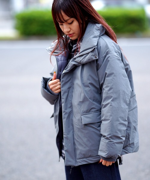 THE MILES（ザ マイルズ）の「タスランハーフJKT（ブルゾン・メンズ・グレー/ブラック・LARGE/MEDIUM）」の3枚目の写真