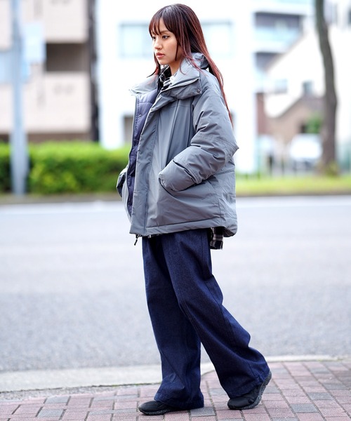 THE MILES（ザ マイルズ）の「タスランハーフJKT（ブルゾン・メンズ・グレー/ブラック・LARGE/MEDIUM）」の9枚目の写真