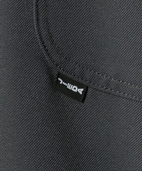 Jieda(ジエダ)の「<JIEDA>ワイド ワンタック ストレート パンツ(スラックス・メンズ・グレー系/ブラック・2/1)」の10枚目の写真