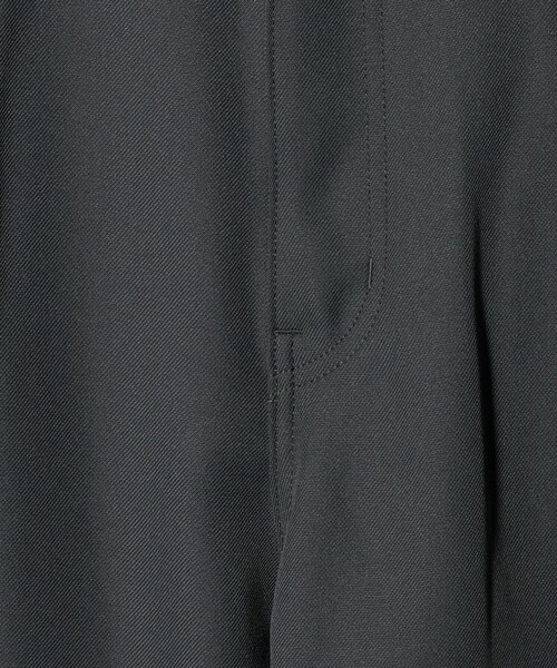 Jieda(ジエダ)の「<JIEDA>ワイド ワンタック ストレート パンツ(スラックス・メンズ・グレー系/ブラック・2/1)」の11枚目の写真