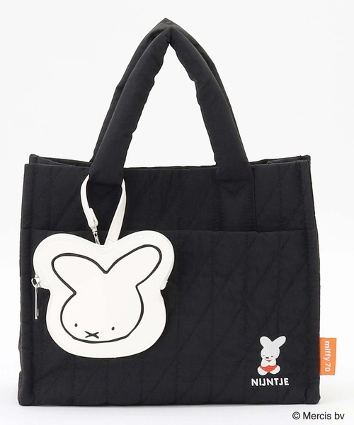 Y'SACCS(イザック)の「miffy 70 デザイン 2WAYトートバッグ Sサイズ(トートバッグ・レディース・ブルー/オレンジ・FREE)」の1枚目の写真