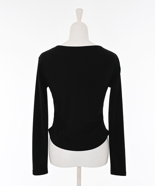 Narcissus（ナルシス）の「フリルカーディガン（カーディガン/ボレロ・レディース・ブラック/グレー・FREE）」の14枚目の写真