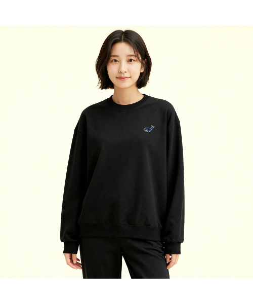 OKSTAR(オクスター)の「ミニウェイル刺繍特厚裏毛スウェット(スウェット・レディース・ブルー/カーキ/ライトベージュ/ホワイト/ライトグレー/ブラック/ネイビー/ベージュ/オートミール/グレー/ダークグリーン/クリーム・4XL/LARGE/X-LARGE/2XL/3XL/SMALL/MEDIUM)」の15枚目の写真