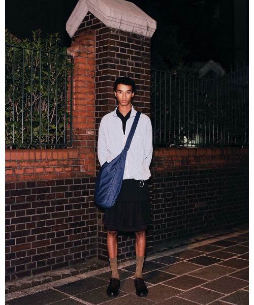 F/CE. (エフシーイー)の「F/CE. TEXTURED TWILL SHOULDER TOTE / エフシーイー テクスチャードツイル ショルダートート(ショルダーバッグ・メンズ・ブラック/ネイビー・FREE)」の19枚目の写真
