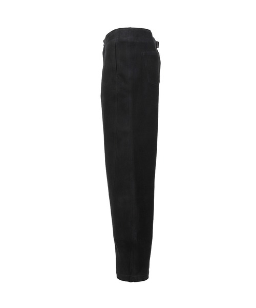 YUNSE（ユンセ）の「VERTICAL PANTS（その他パンツ・レディース・ブラック/グリーン系カモフラージュ・2/1）」の4枚目の写真