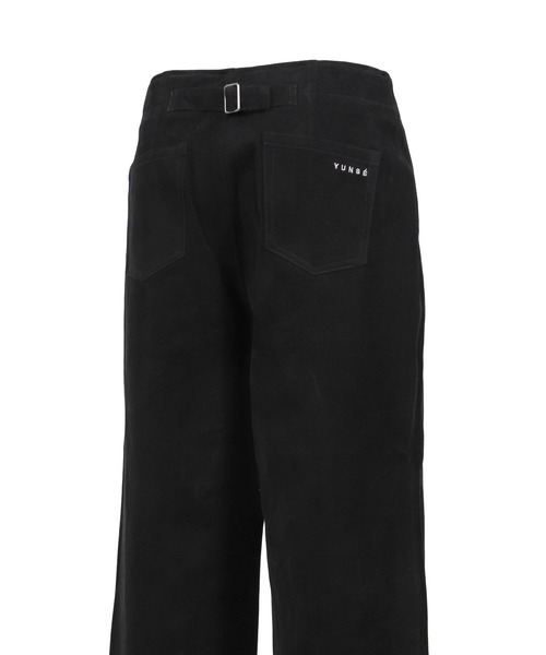 YUNSE（ユンセ）の「VERTICAL PANTS（その他パンツ・レディース・ブラック/グリーン系カモフラージュ・2/1）」の6枚目の写真