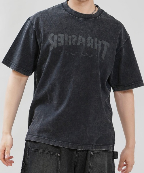 THRASHER(スラッシャー)の「THRASHER/スラッシャー Tシャツ 262TH1ST075/262TH1ST076(Tシャツ/カットソー・メンズ・ブラック系その他/ブラック系その他2・L/M/XL)」の1枚目の写真