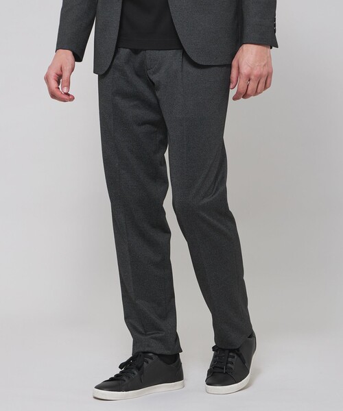 MACKINTOSH LONDON(マッキントッシュ ロンドン)の「【FLEX JERSEY】ハイゲージジャカードハウンドトゥースセットアップパンツ(その他パンツ・メンズ・ブラウン系その他6/グレー系その他2・86/78/82/90)」の1枚目の写真