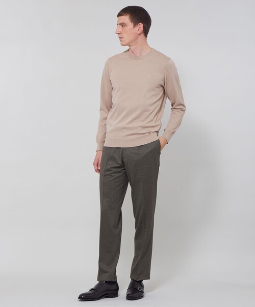 MACKINTOSH LONDON(マッキントッシュ ロンドン)の「【FLEX JERSEY】ハイゲージジャカードハウンドトゥースセットアップパンツ(その他パンツ・メンズ・ブラウン系その他6/グレー系その他2・86/78/82/90)」の10枚目の写真